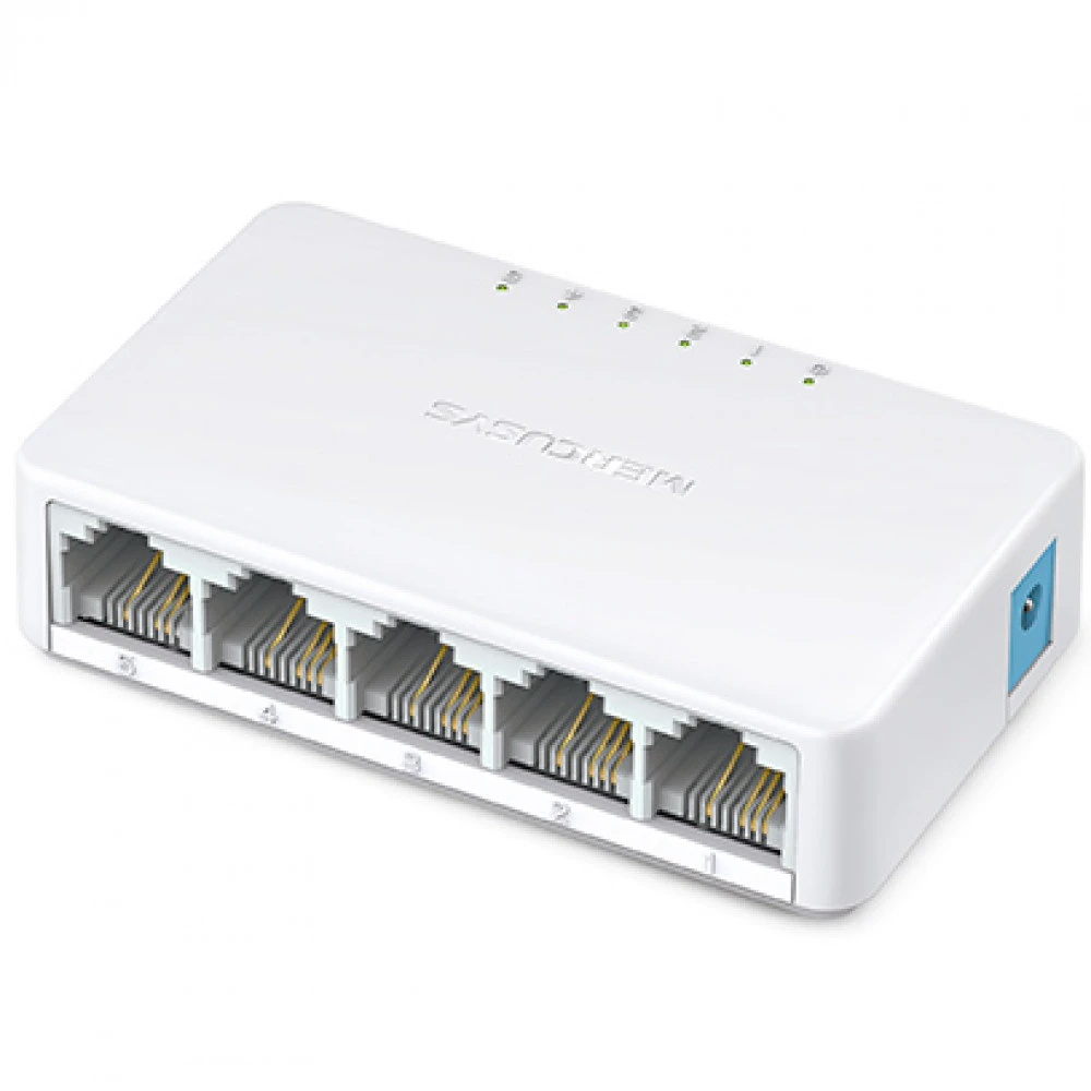 Коммутатор Mercusys MS105 100 Base-TX (100 мбит/с)