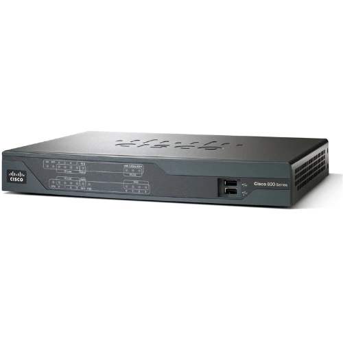 Маршрутизатор Cisco 881-K9 CISCO881-K9 10/100 Base-TX (100 мбит/с)