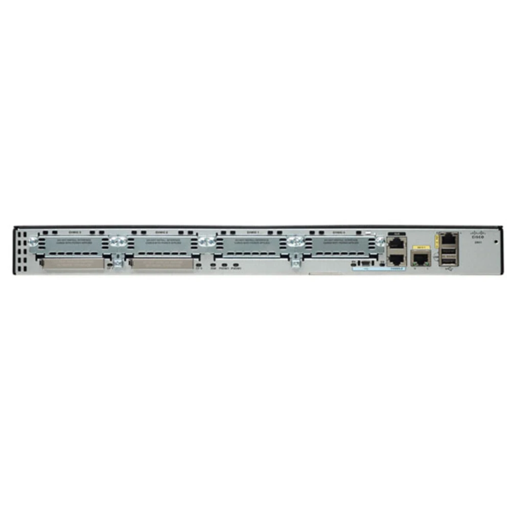 Маршрутизатор Cisco 2901/K9 CISCO2901/K9 10/100/1000 Base-TX (1000 мбит/с)