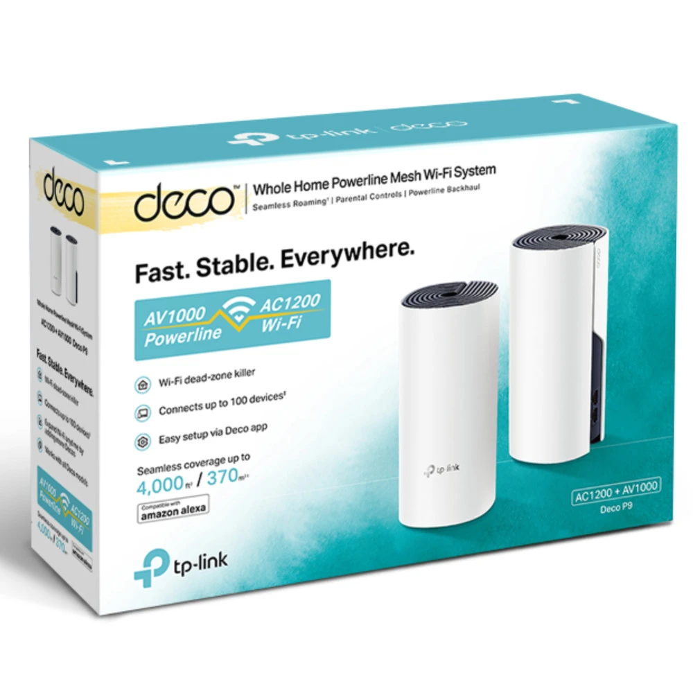 Маршрутизатор для дома TP-Link Deco P9(2-Pack)