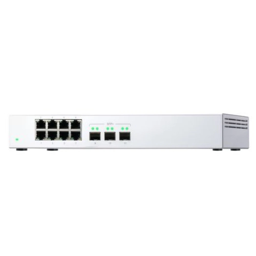 Коммутатор Qnap QSW-308S 1000 Base-TX (1000 мбит/с), 3 SFP порта