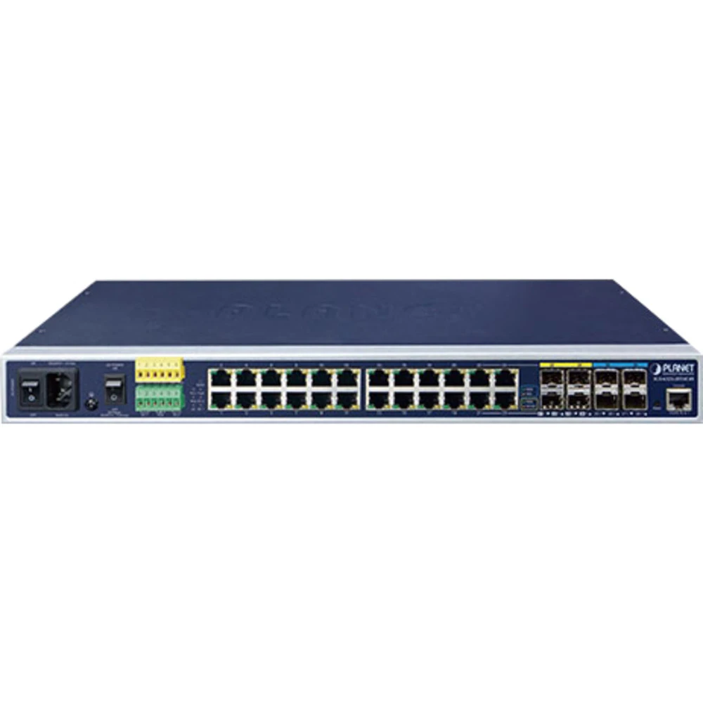 Коммутатор Planet IGS-6325-20T4C4X 1000 Base-TX (1000 мбит/с), 4 SFP порта