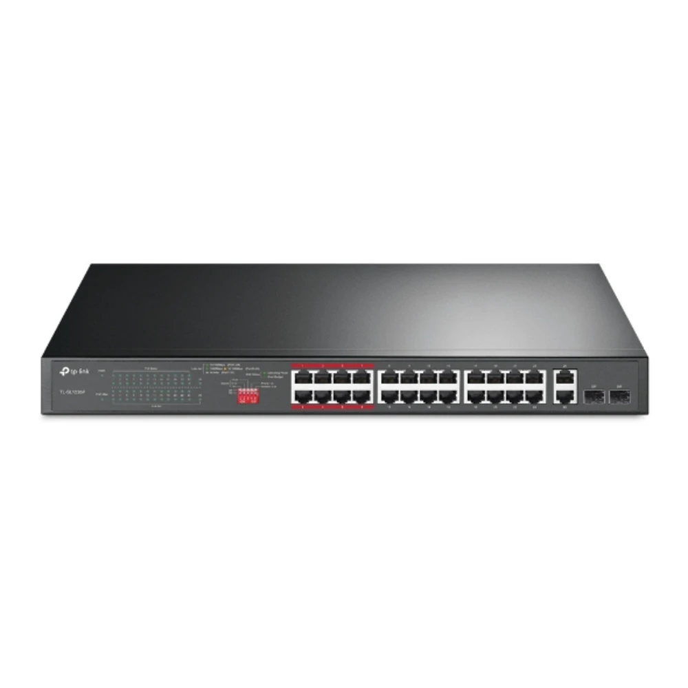 Коммутатор TP-Link TL-SL1226P 100 Base-TX (100 мбит/с), 2 SFP порта