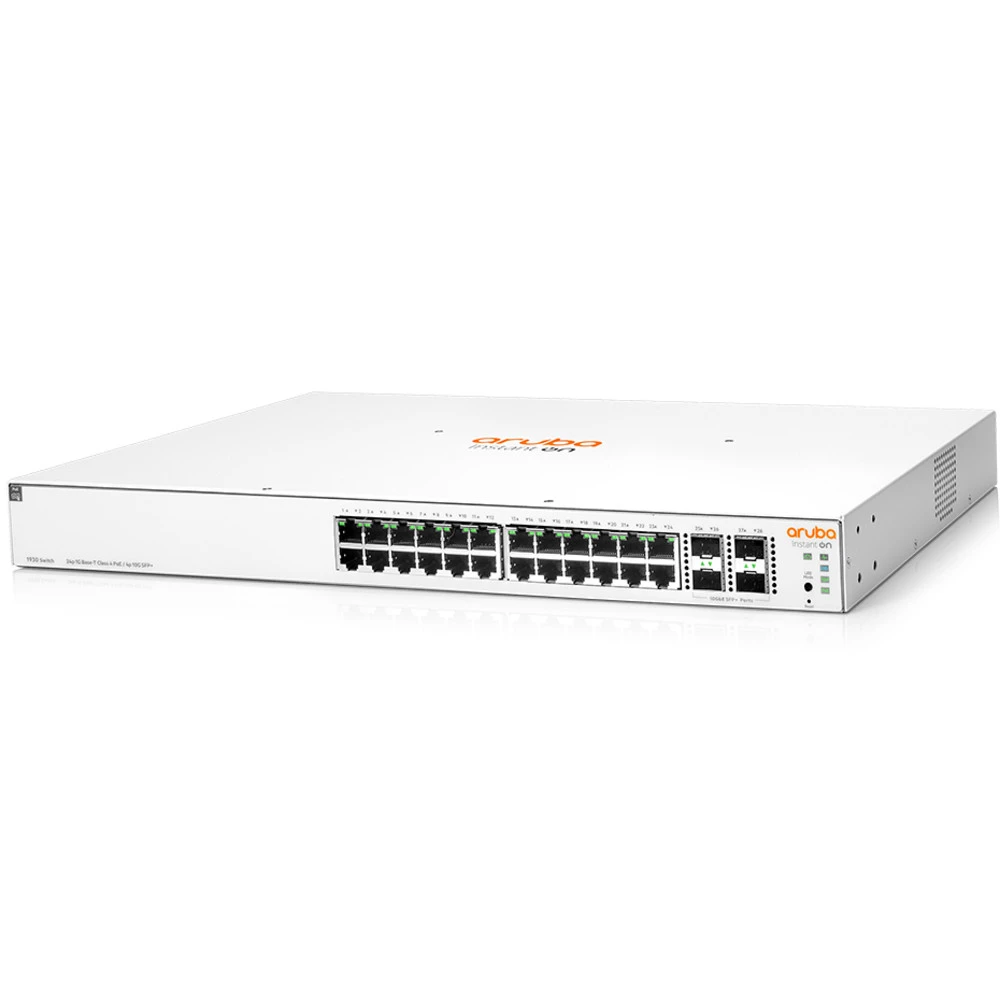 Коммутатор HPE Aruba Instant On 1930 JL683A 1000 Base-TX (1000 мбит/с), 4 SFP порта