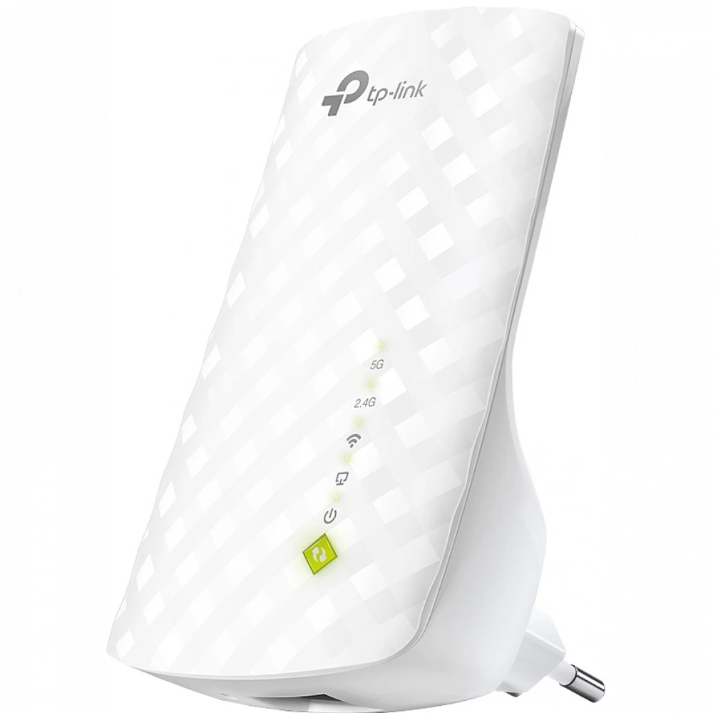 Усилитель сигнала Wi-Fi TP-Link (SOHO) RE220 AC750 10/100 Base-TX (100 мбит/с), Wi-Fi 5 (802.11a/ b/ g/ n/ ac), со встроенной антенной
