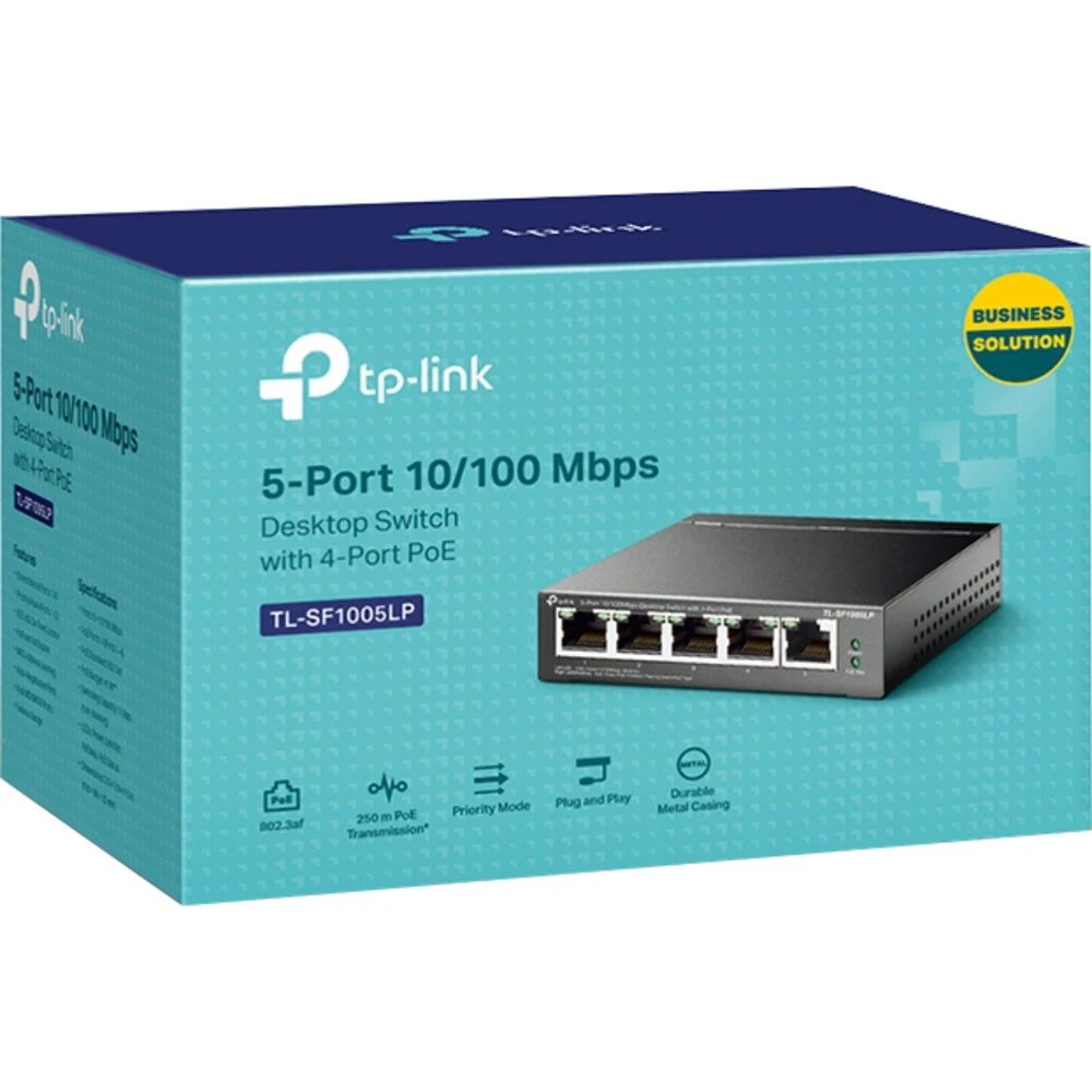Коммутатор TP-Link TL-SF1005LP 100 Base-TX (100 мбит/с)