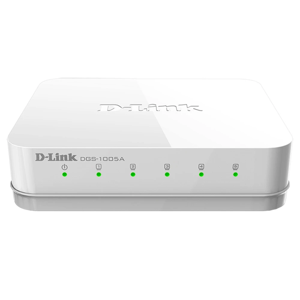 Коммутатор D-link DGS-1005A/D1A 1000 Base-TX (1000 мбит/с)