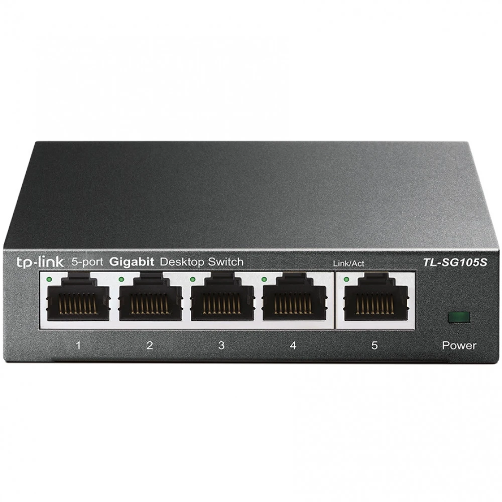 Коммутатор TP-Link TL-SG105S 1000 Base-TX (1000 мбит/с)