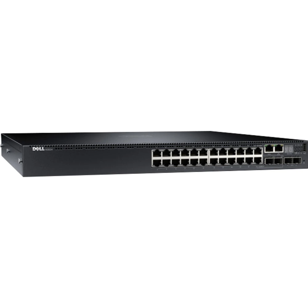 Коммутатор Dell N3024ET-APXD N3024ET-APXD-01 1000 Base-TX (1000 мбит/с), 4 SFP порта