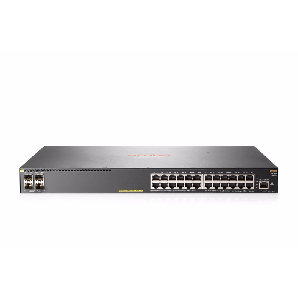 Коммутатор HPE 2930F 24G 4SFP Swch JL259A 1000 Base-TX (1000 мбит/с)