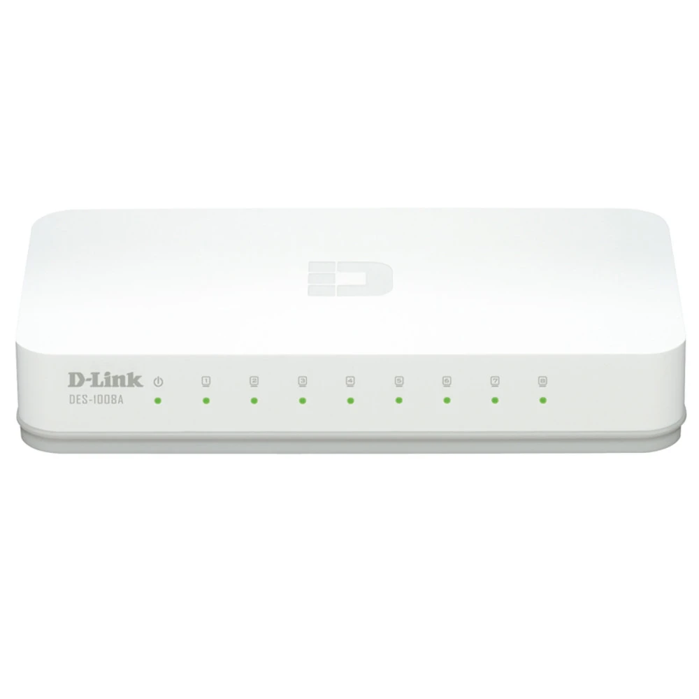 Коммутатор D-link DGS-1008A/E1A 100 Base-TX (100 мбит/с)
