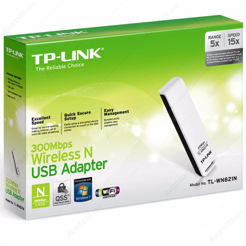 Сетевая карта TP-Link (SOHO) N300 TL-WN821N