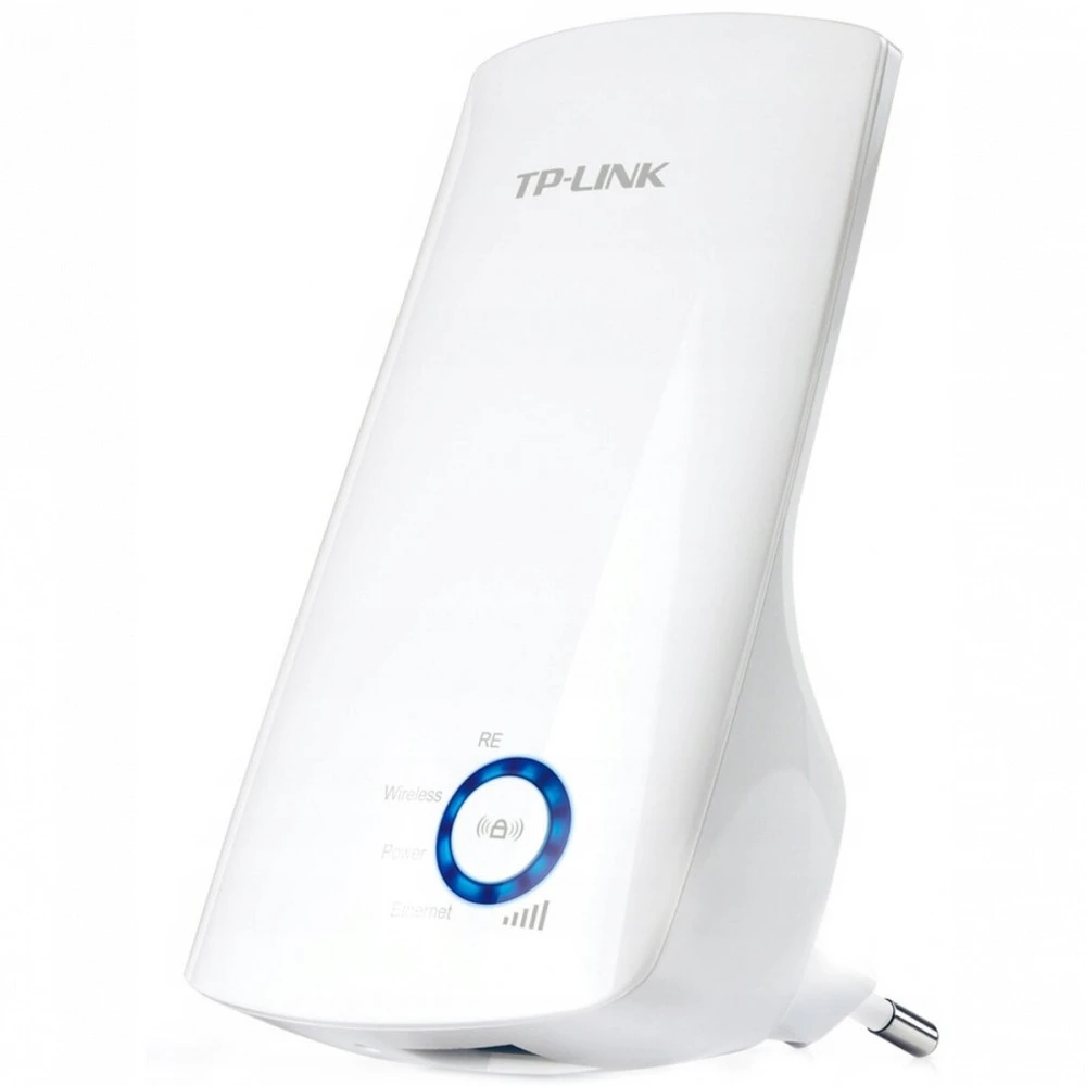 Усилитель сигнала Wi-Fi TP-Link (SOHO) TL-WA850RE 10/100 Base-TX (100 мбит/с), Wi-Fi 4 (802.11b /g / n), со встроенной антенной