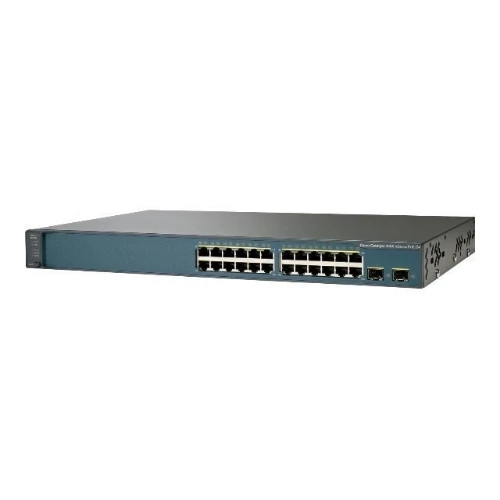 Коммутатор Cisco Catalyst 3560V2 WS-C3560V2-24PS-S 100 Base-TX (100 мбит/с), 2 SFP порта