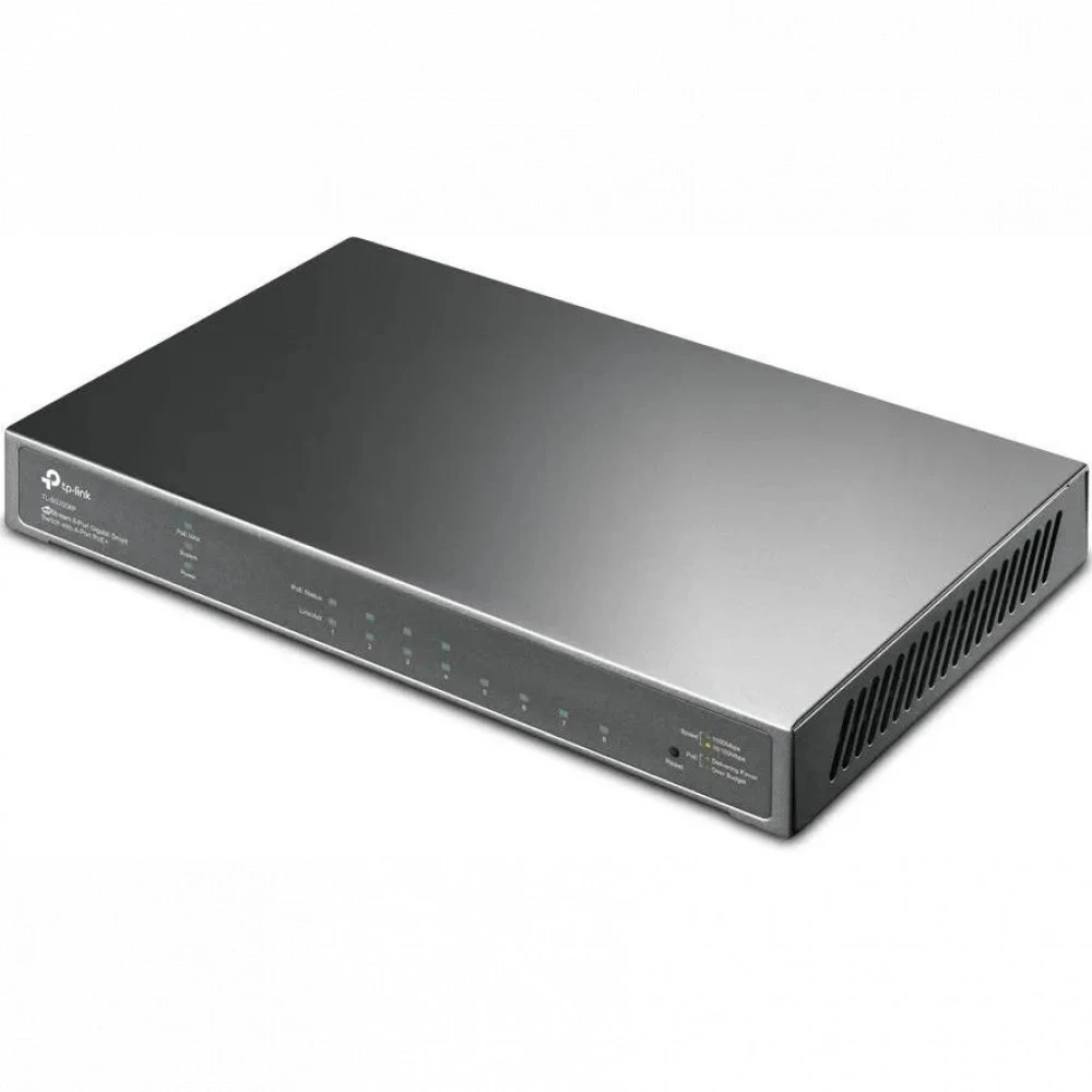 Коммутатор TP-Link TL-SG2008P 1000 Base-TX (1000 мбит/с)