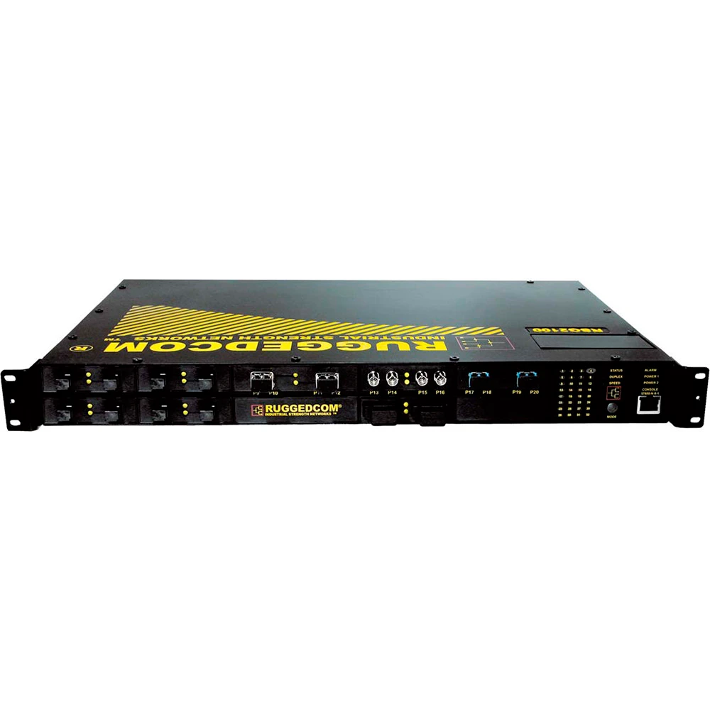 Коммутатор RuggedCom RSG2100NC RSG2100NC-F-RM-HIP-XX-TX01-TX01-TX01-TX01-FG50-1CG01-TX01-TX01-TX01-TX01-XX 1000 Base-TX (1000 мбит/с), 2 SFP порта