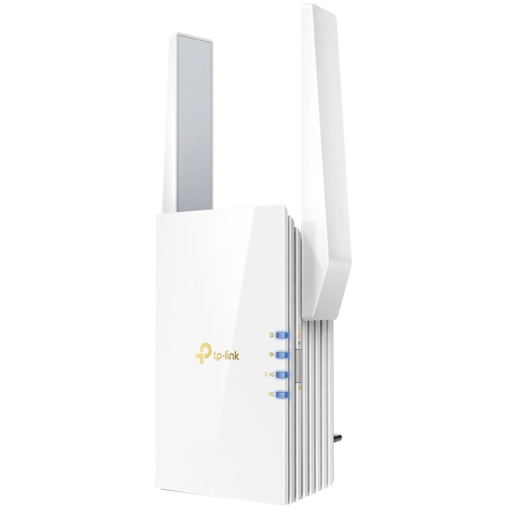 Усилитель сигнала Wi-Fi TP-Link RE605X 10/100/1000 Base-TX (1000 мбит/с), Wi-Fi 6 (802.11a / b / g / n / ac / ax), с внешней антенной