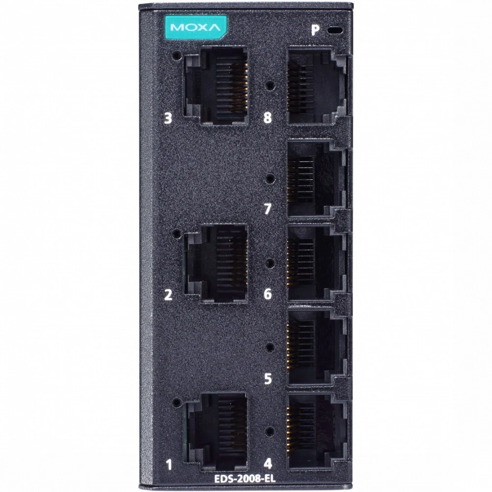 Коммутатор MOXA EDS-2008-EL 100 Base-TX (100 мбит/с)