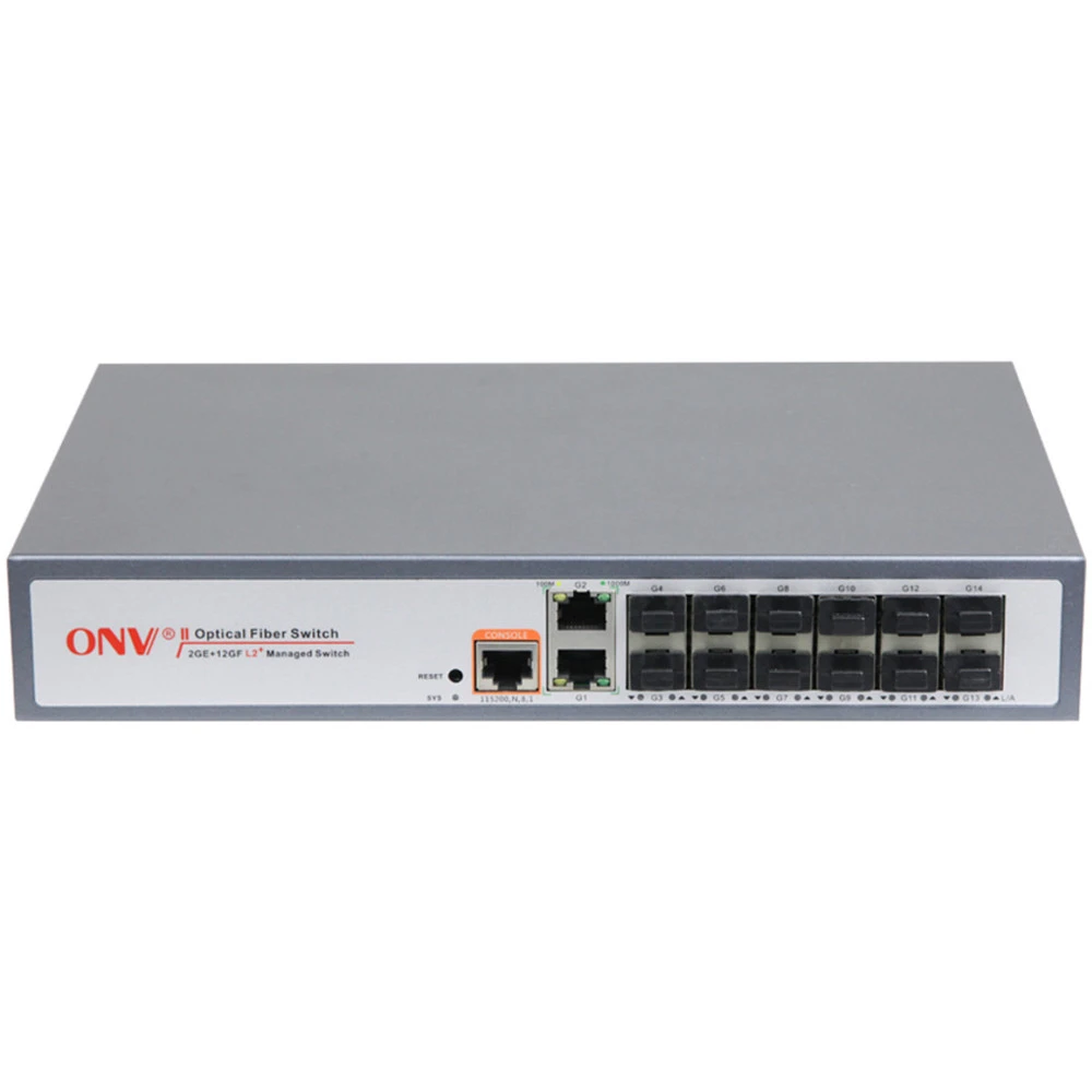 Коммутатор ONV ONV33012FM 12 SFP портов