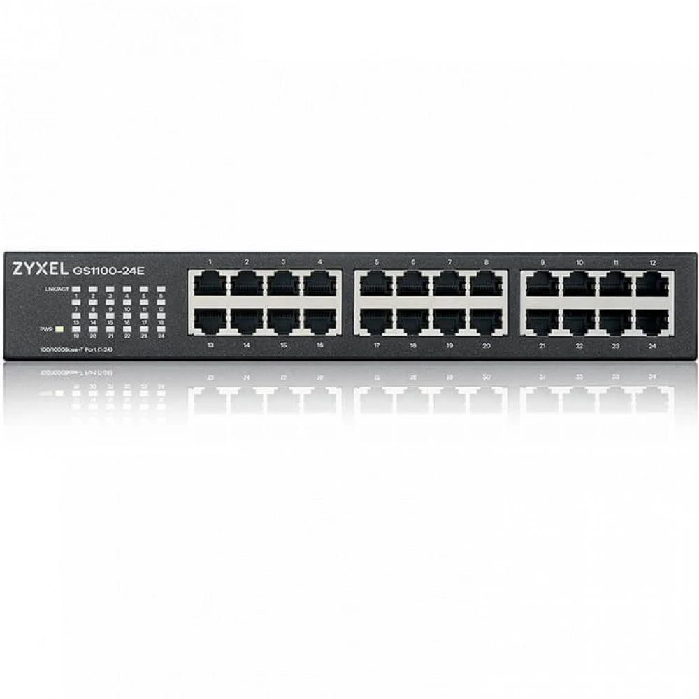Коммутатор Zyxel GS1100-24E-EU0103F 1000 Base-TX (1000 мбит/с)