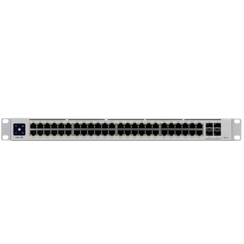 Коммутатор Ubiquiti UniFi Switch PRO 48 PoE USW-Pro-48-POE-EU 1000 Base-TX (1000 мбит/с), 4 SFP порта