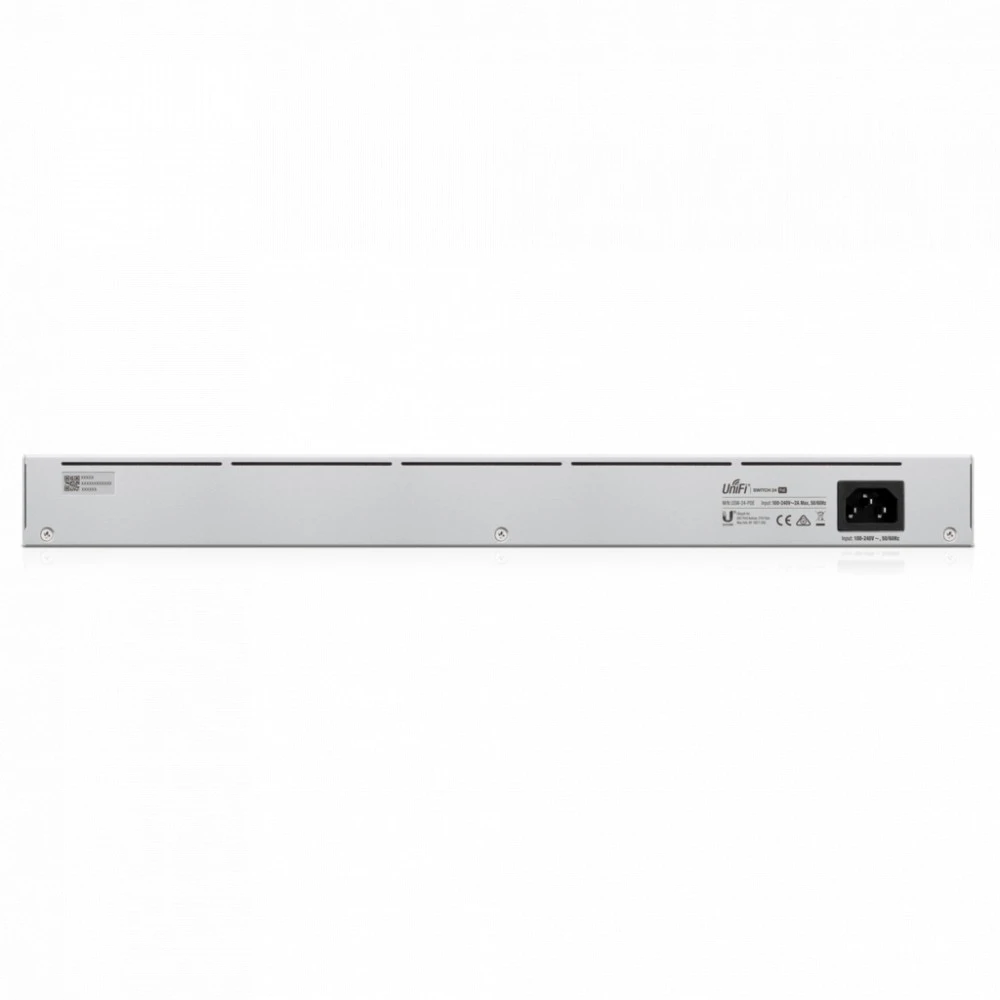 Коммутатор Ubiquiti USW-24-POE USW-24-POE-EU 1000 Base-TX (1000 мбит/с), 2 SFP порта