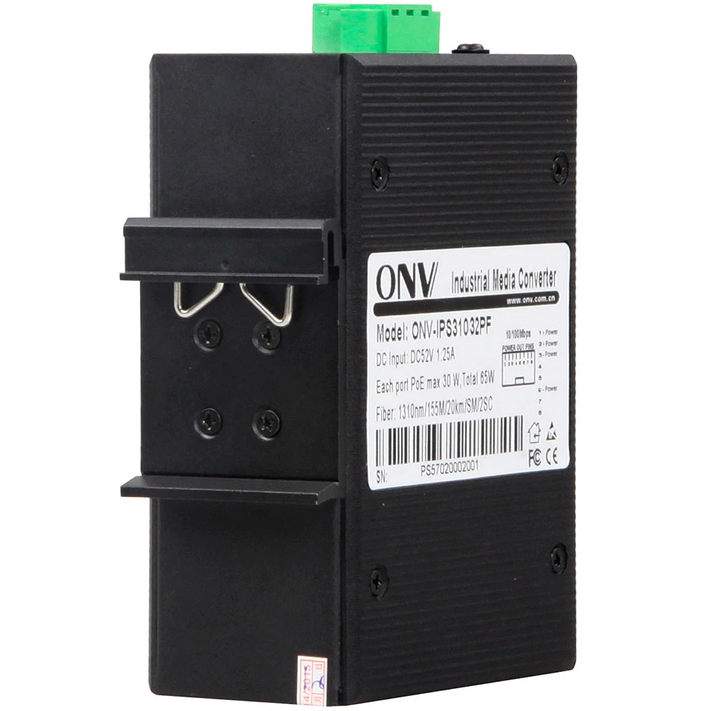 Коммутатор ONV IPS31032PS-S 100 Base-TX (100 мбит/с), 1 SFP порт