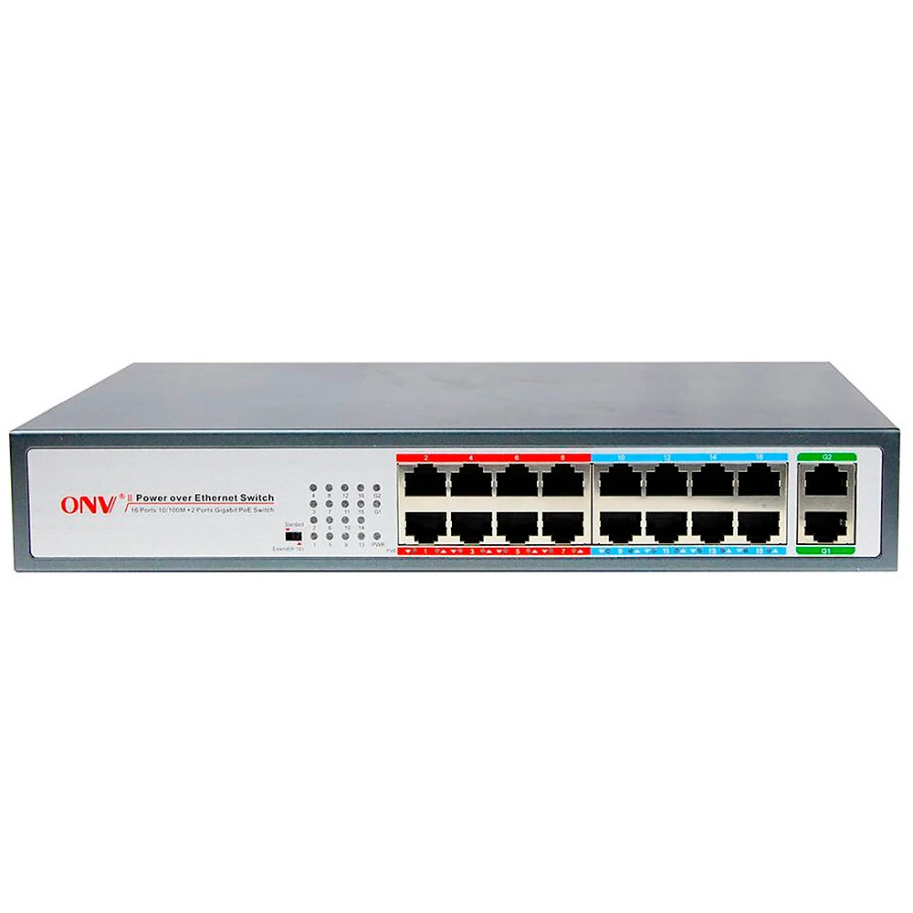 Коммутатор ONV POE31016PL 100 Base-TX (100 мбит/с)