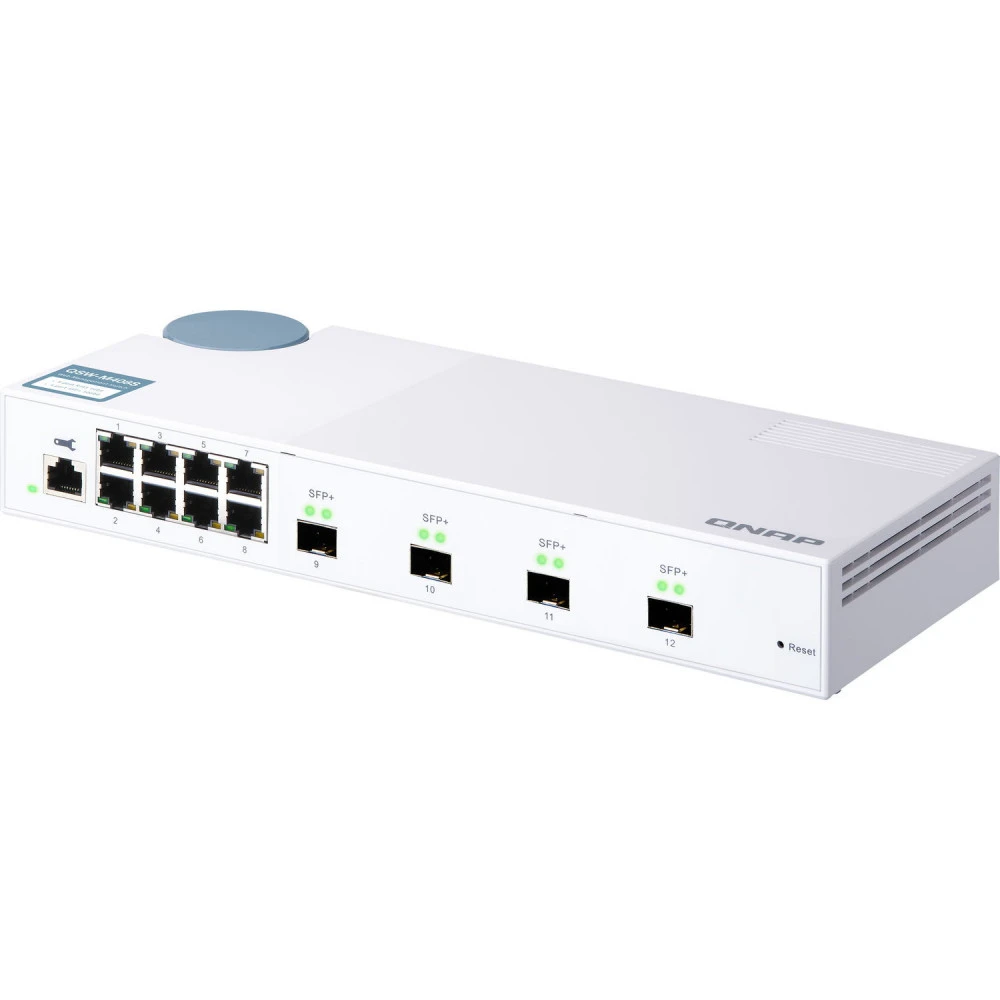Коммутатор Qnap QSW-M408S 1000 Base-TX (1000 мбит/с), 4 SFP порта