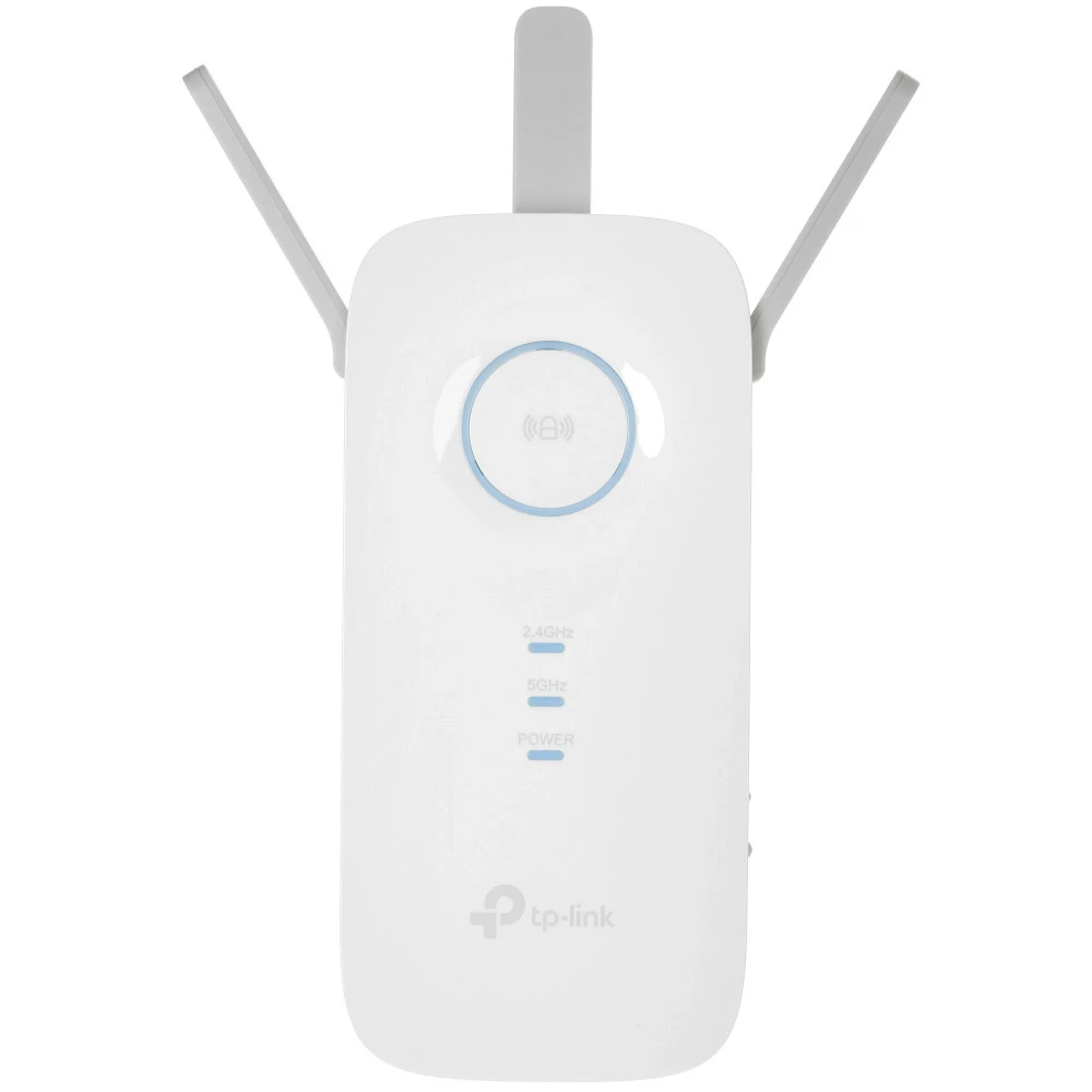 Усилитель сигнала Wi-Fi TP-Link RE550 10/100/1000 Base-TX (1000 мбит/с), Wi-Fi 5 (802.11a/ b/ g/ n/ ac), с внешней антенной