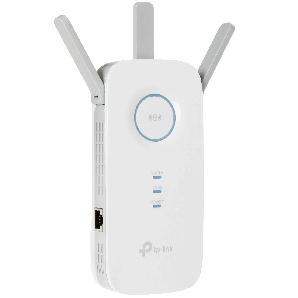 Усилитель сигнала Wi-Fi TP-Link RE550 10/100/1000 Base-TX (1000 мбит/с), Wi-Fi 5 (802.11a/ b/ g/ n/ ac), с внешней антенной