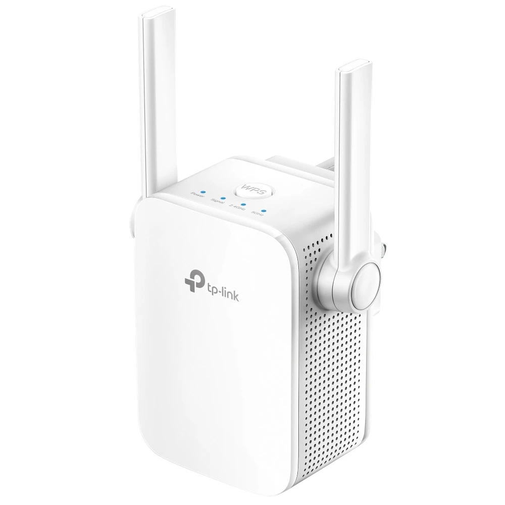 Усилитель сигнала Wi-Fi TP-Link RE205 AC750 RE205(EU) 10/100 Base-TX (100 мбит/с), Wi-Fi 5 (802.11a/ b/ g/ n/ ac), с внешней антенной