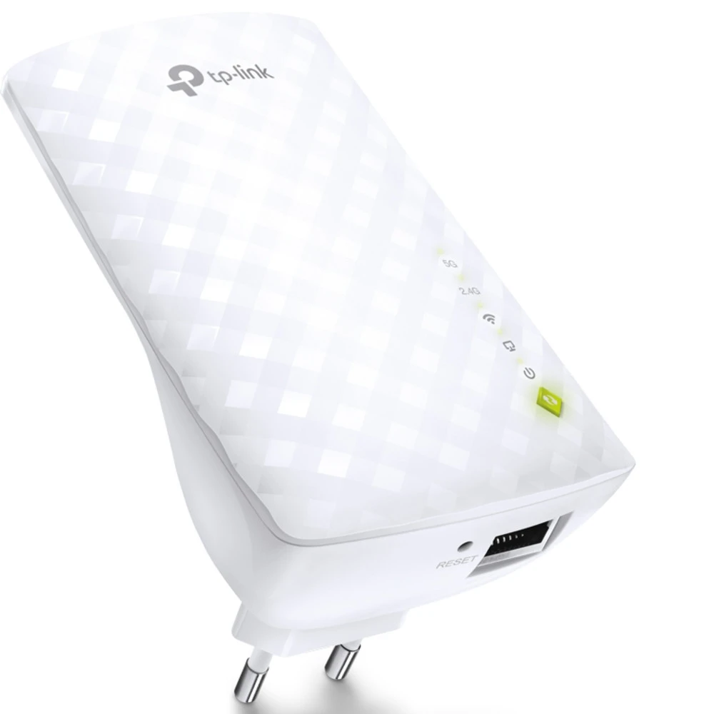 Усилитель сигнала Wi-Fi TP-Link AC750 RE200(RU) 10/100/1000 Base-TX (1000 мбит/с), Wi-Fi 5 (802.11a/ b/ g/ n/ ac), со встроенной антенной