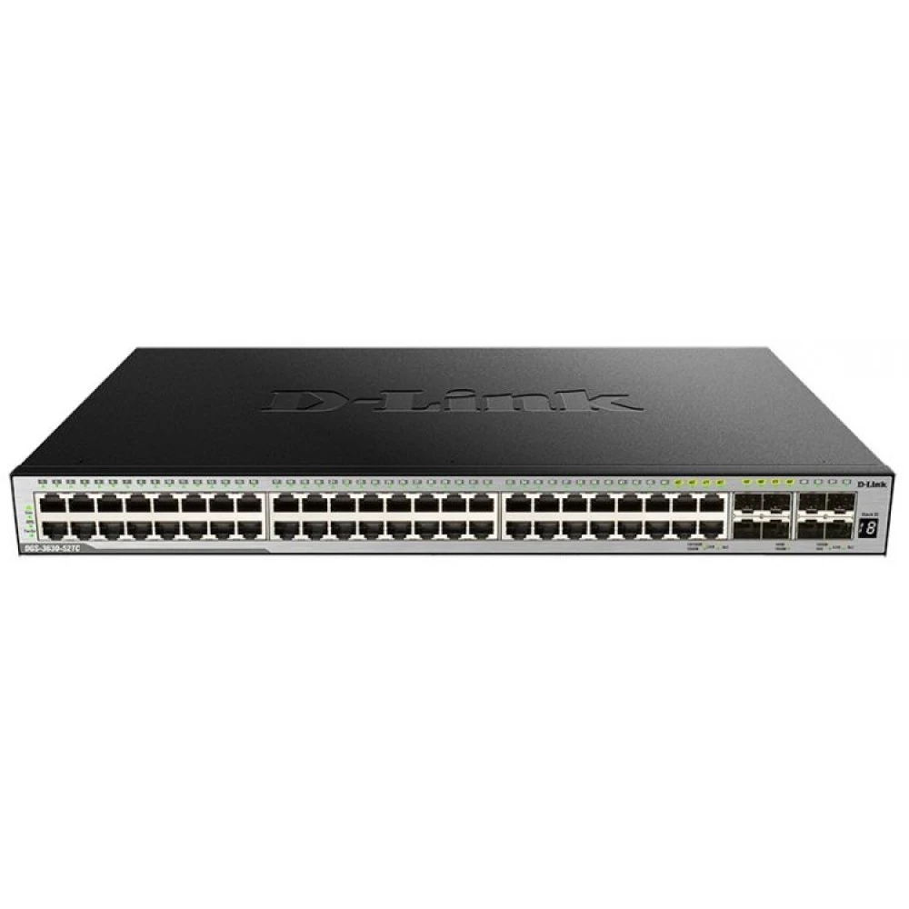 Коммутатор D-link DGS-3630-52TC/A1ASI 1000 Base-TX (1000 мбит/с), 4 SFP порта