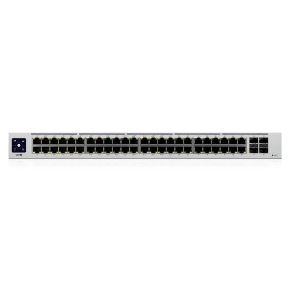 Коммутатор Ubiquiti UniFi Switch 48 PoE USW-48-POE 1000 Base-TX (1000 мбит/с), 4 SFP порта
