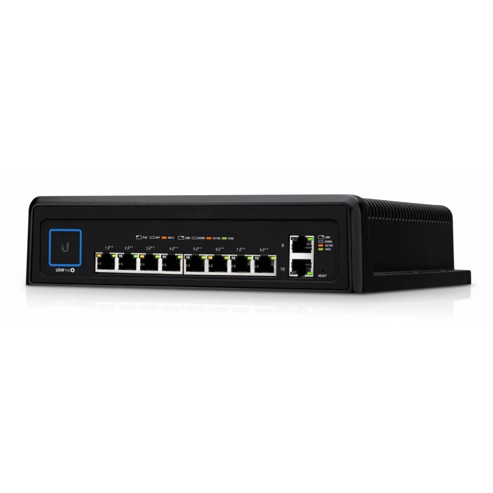 Коммутатор Ubiquiti UniFi Switch Industrial USW-Industrial-EU 1000 Base-TX (1000 мбит/с)