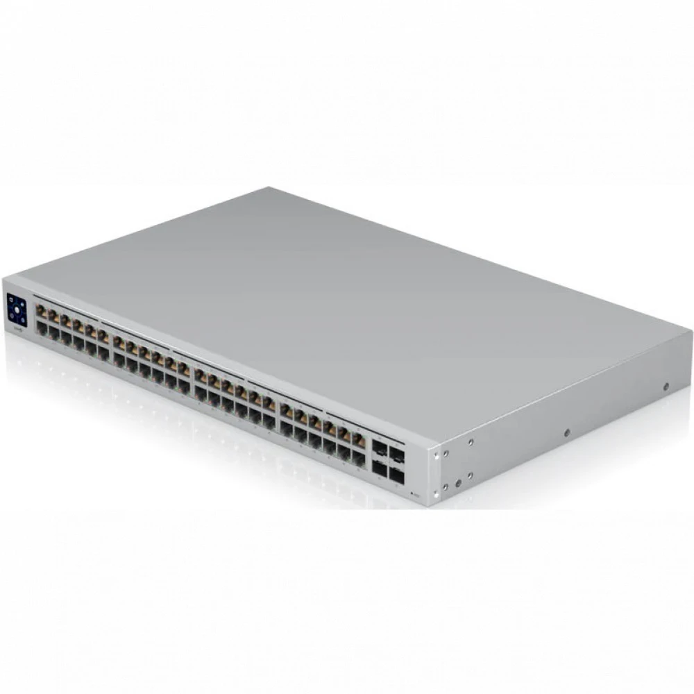 Коммутатор Ubiquiti USW-48-POE-EU 1000 Base-TX (1000 мбит/с), 4 SFP порта