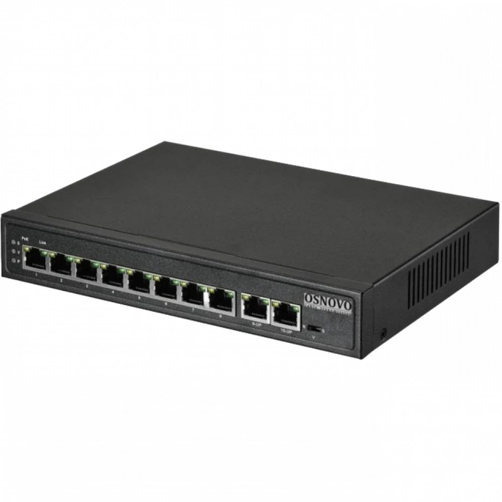 Коммутатор OSNOVO PoE коммутатор SW-21000(120W) 100 Base-TX (100 мбит/с)
