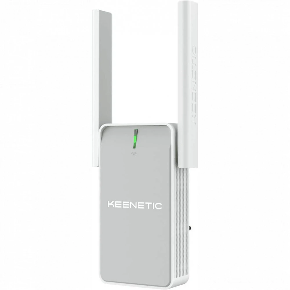 Усилитель сигнала Wi-Fi Keenetic Buddy 4 KN-3210 10/100 Base-TX (100 мбит/с), Wi-Fi 4 (802.11b /g / n), с внешней антенной