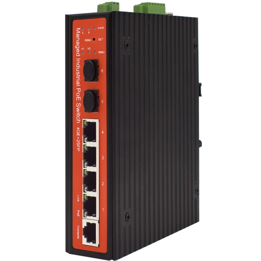 Коммутатор Wi-Tek WI-PMS306GF-I 1000 Base-TX (1000 мбит/с), 2 SFP порта