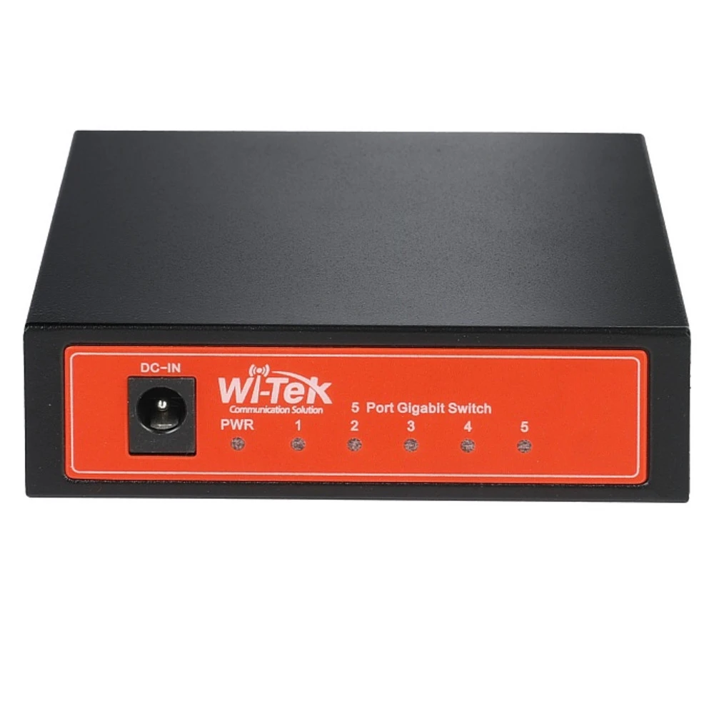 Коммутатор Wi-Tek WI-SG105 1000 Base-TX (1000 мбит/с)
