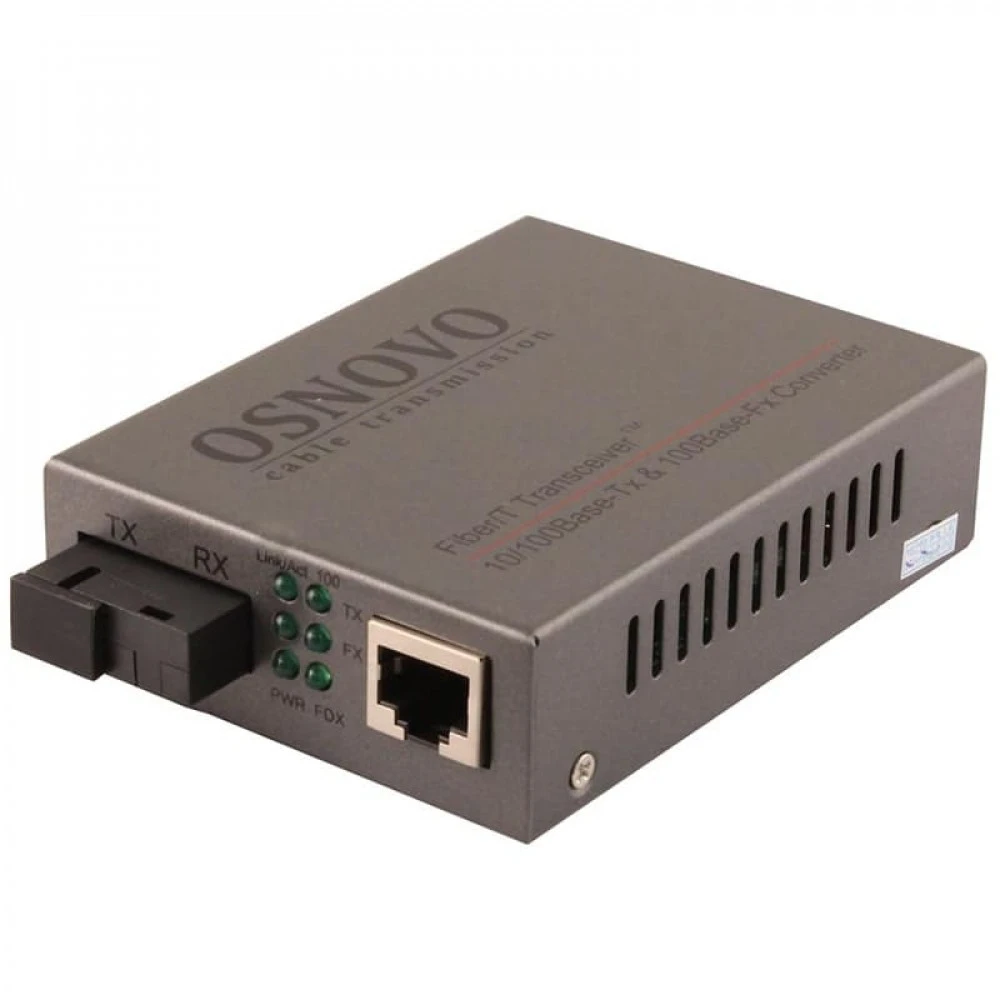 Медиаконвертор OSNOVO OMC-100-11S5a