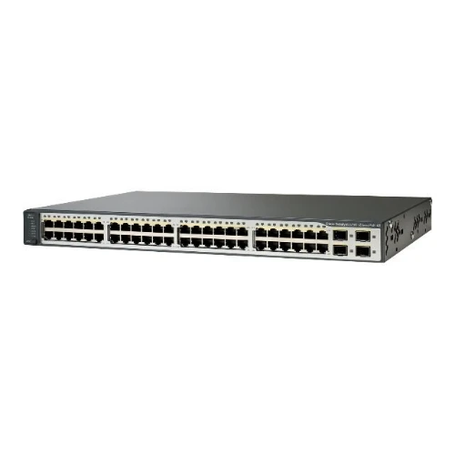 Коммутатор Cisco Catalyst 3750V2 WS-C3750V2-48PS-S 100 Base-TX (100 мбит/с), 4 SFP порта