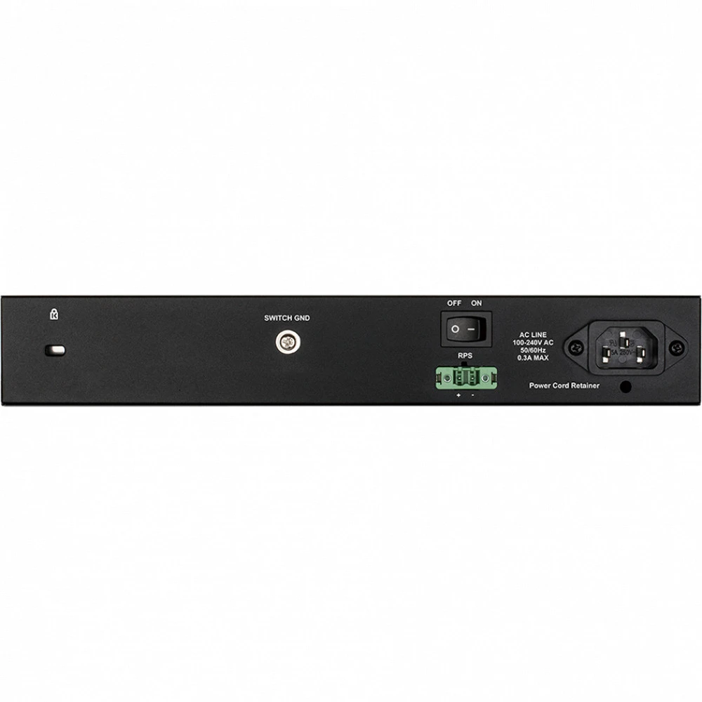 Коммутатор D-link DGS-1210-10/ME/B 1000 Base-TX (1000 мбит/с), 2 SFP порта