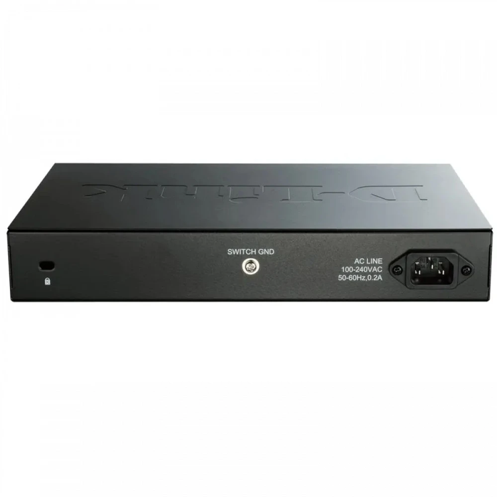 Коммутатор D-link DGS-1210-10/ME/B2A 100 Base-TX (100 мбит/с), 2 SFP порта