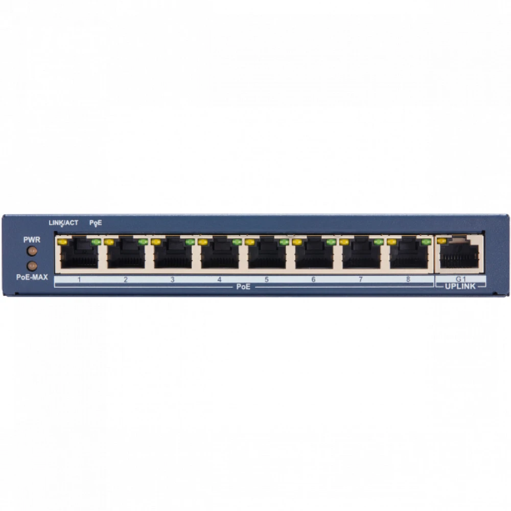 Коммутатор Hikvision SWT-1309P 100 Base-TX (100 мбит/с)