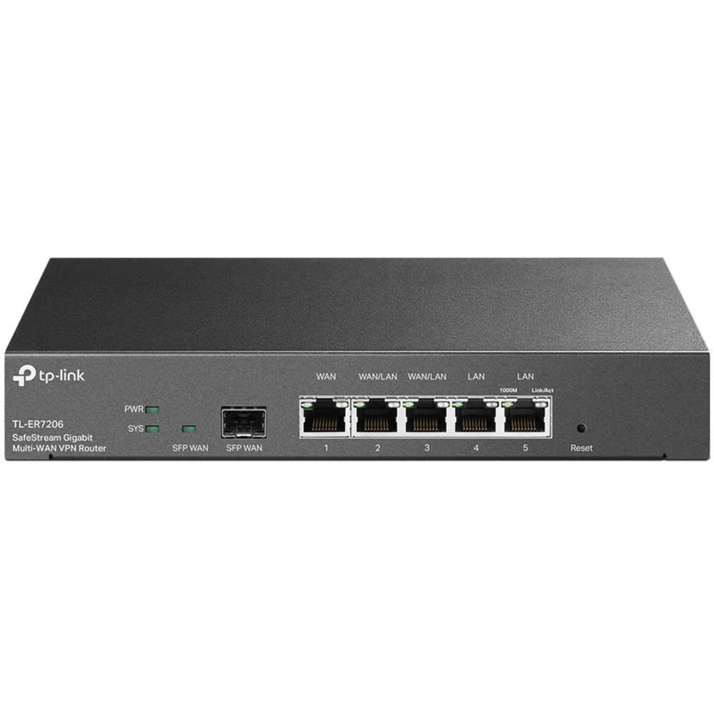 Маршрутизатор TP-Link TL-ER7206(UN) 10/100/1000 Base-TX (1000 мбит/с)