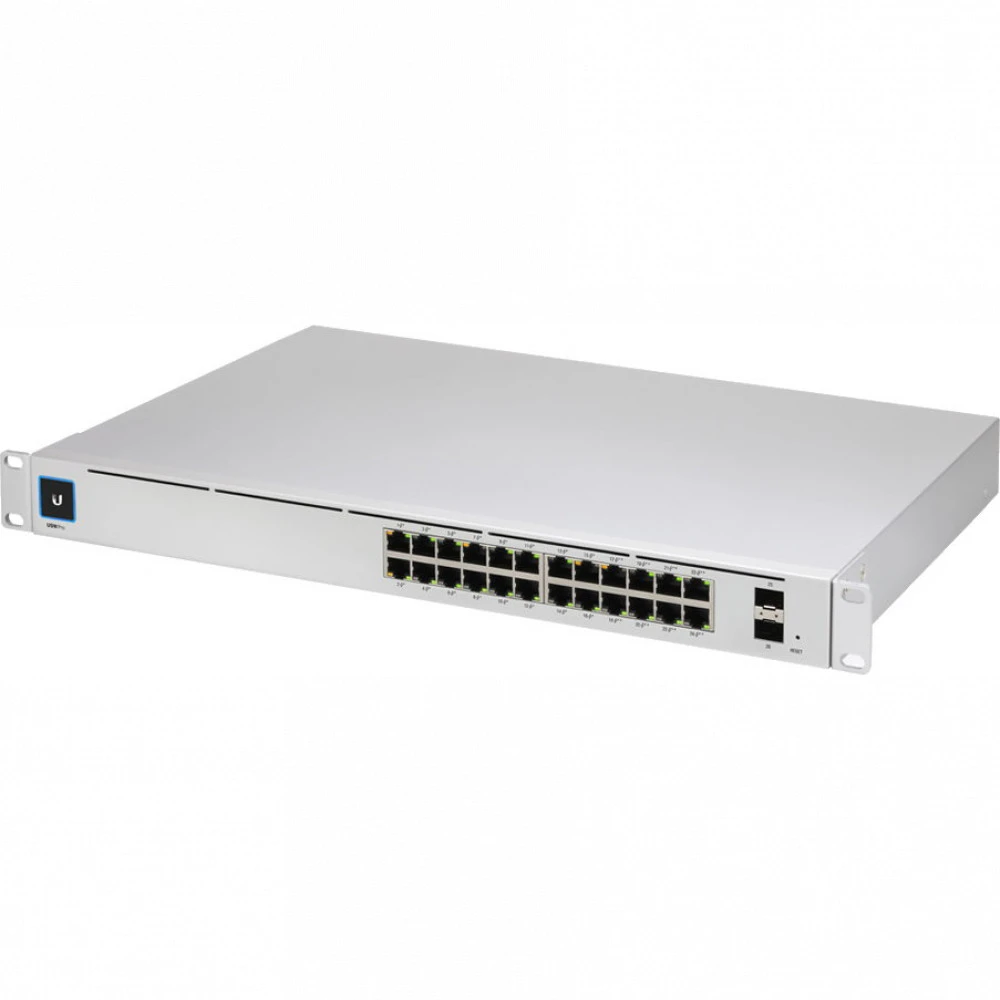Коммутатор Ubiquiti UniFi Switch 24 PRO USW-PRO-24 1000 Base-TX (1000 мбит/с), 2 SFP порта