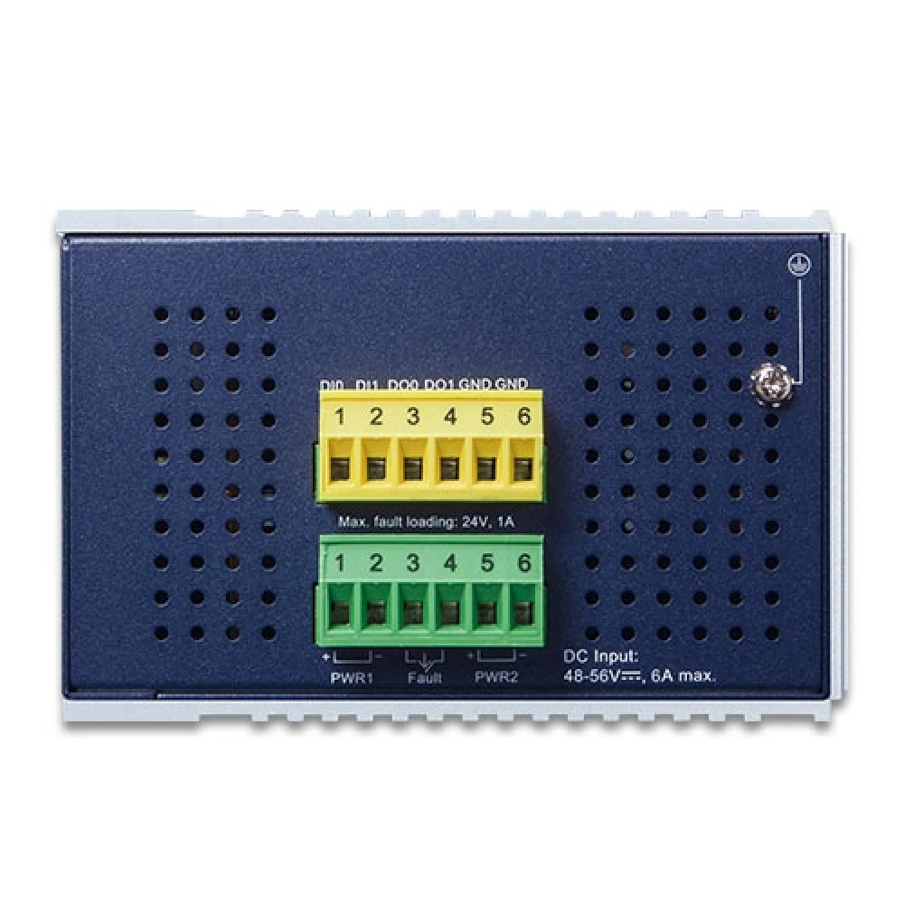 Коммутатор Planet IGS-5225 IGS-5225-8P2S2X 1000 Base-T (1000 мбит/с), 2 SFP порта