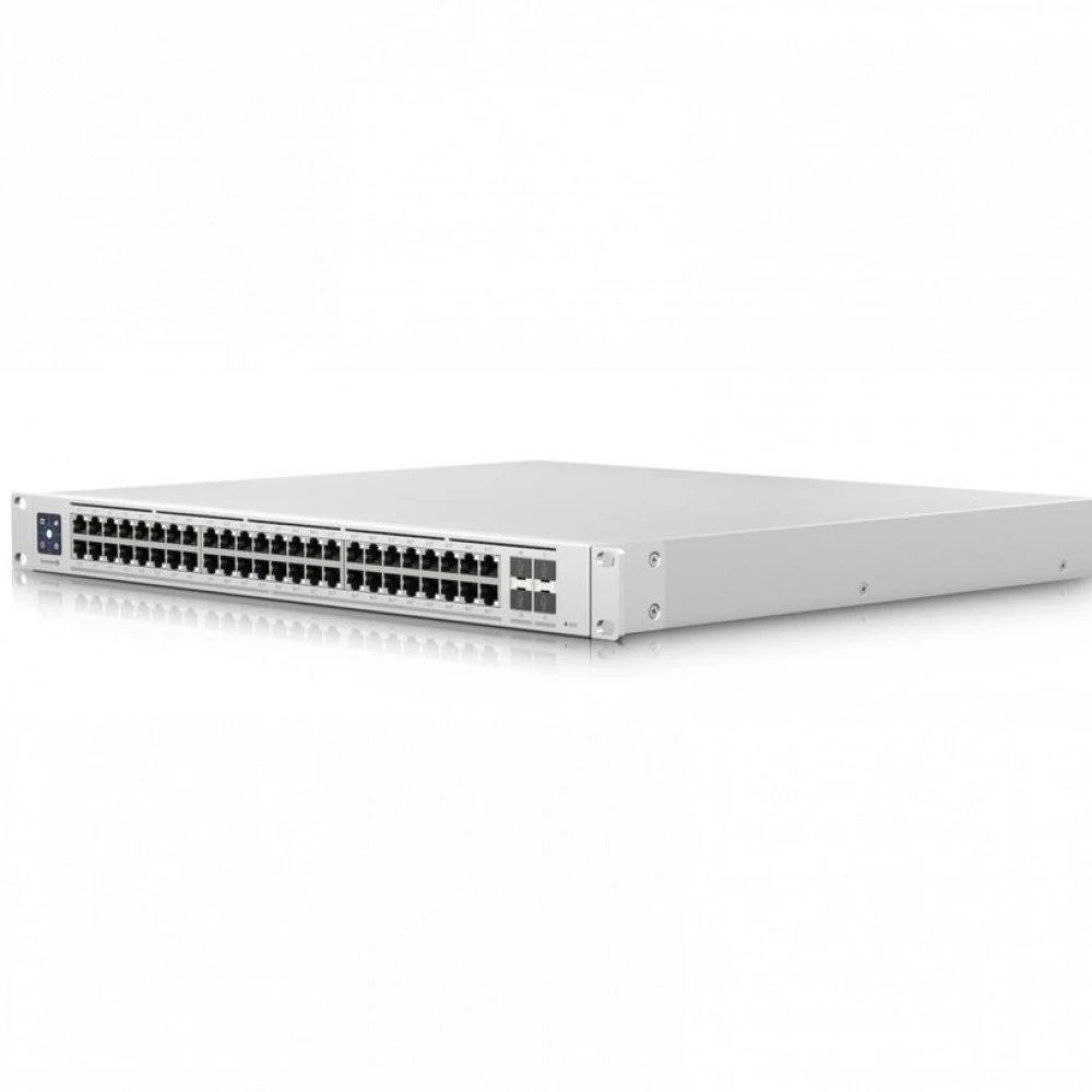 Коммутатор Ubiquiti USW-Enterprise-48-PoE-EU 2.5 GBase-T (2500 мбит/с), 4 SFP порта